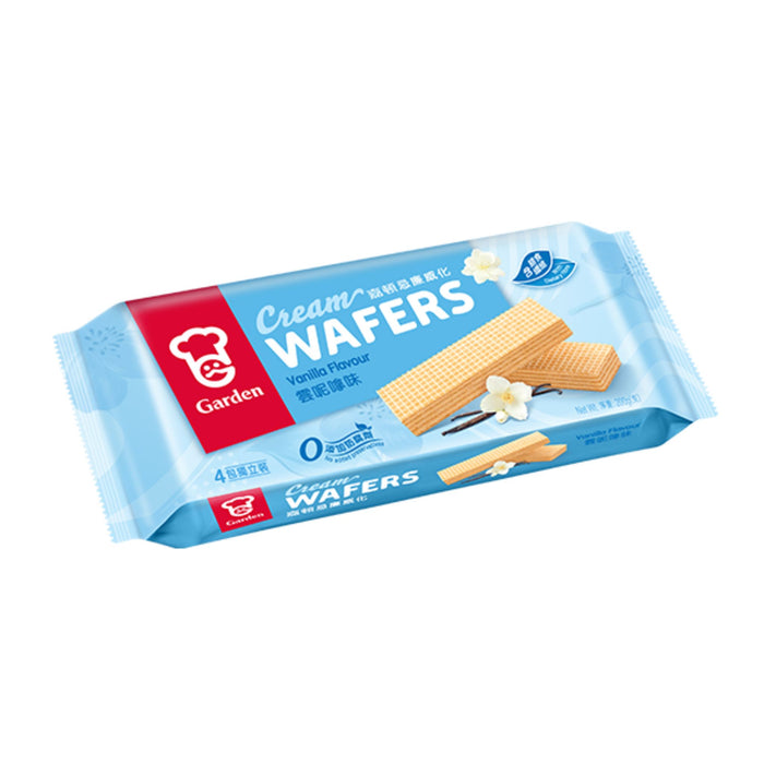 GARDEN VANILLA WAFERS 200G 嘉顿云呢拿味威化