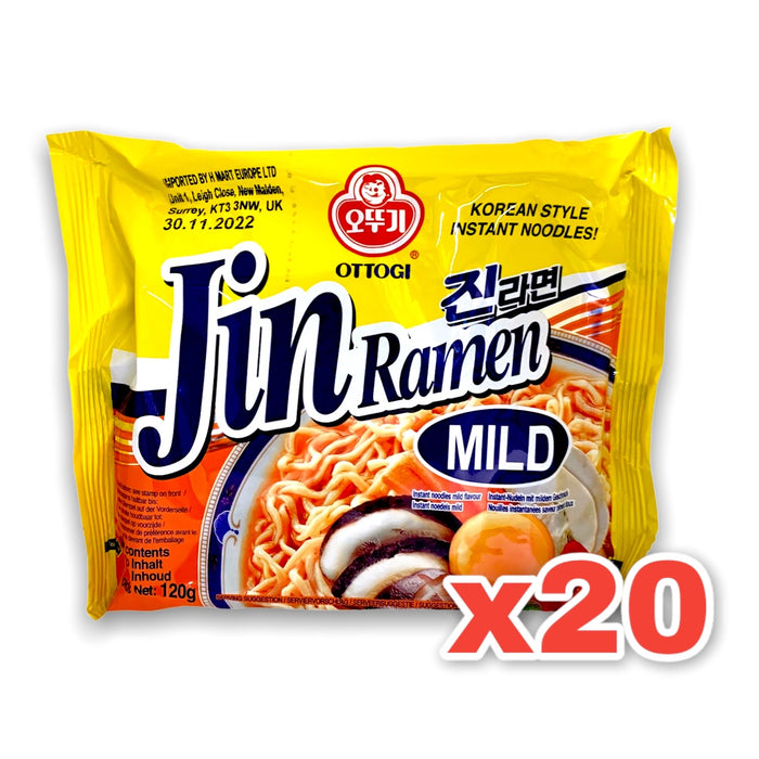 OTTOGI JIN RAMYUN MILD, Case of 20