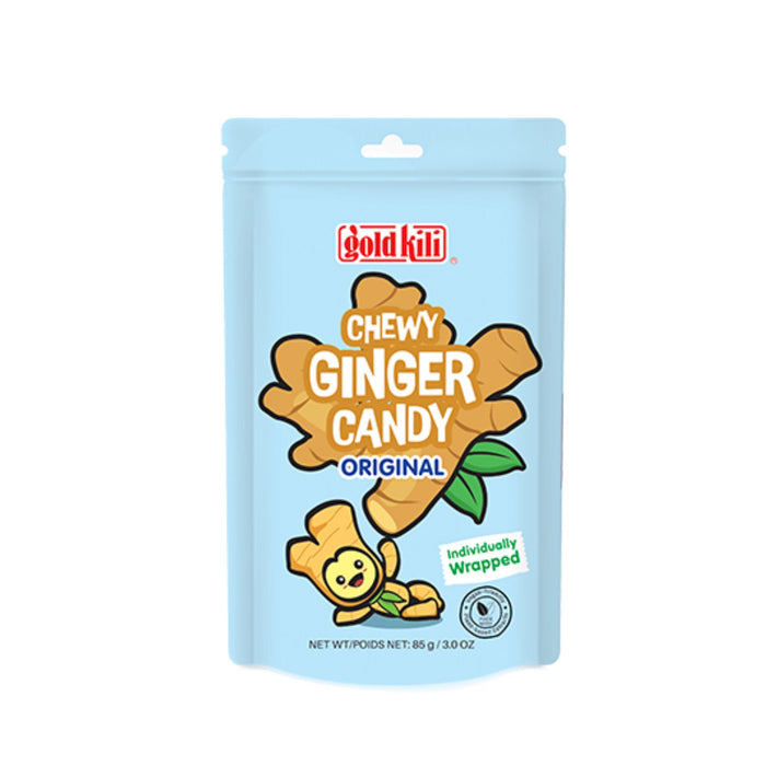 GOLD KILI ORIGINAL CHEWY GINGER CANDY 85G