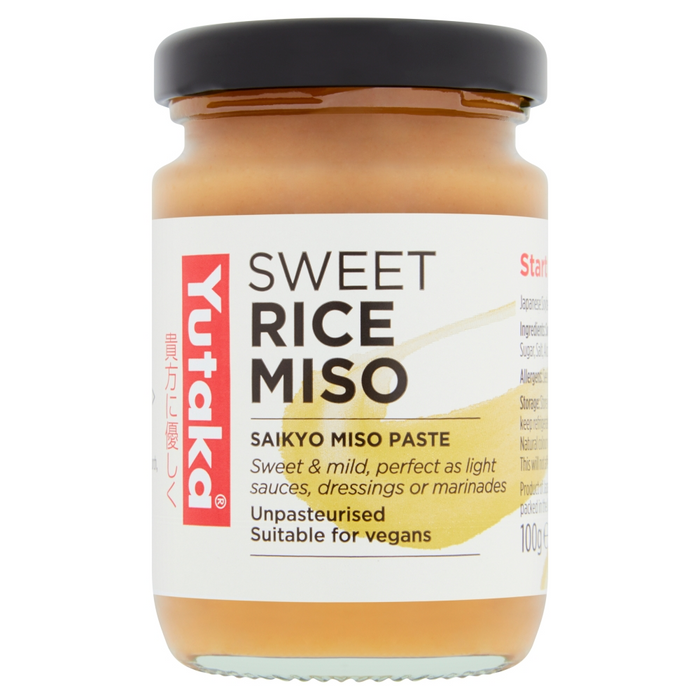 YUTAKA SWEET RICE MISO VEGAN PASTE 100G