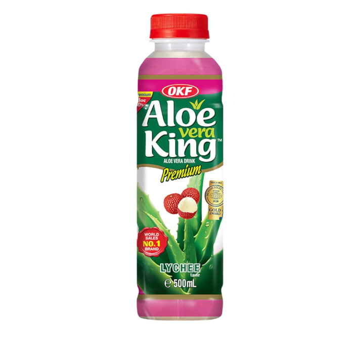 OKF 荔枝蘆薈飲料 - 500ML