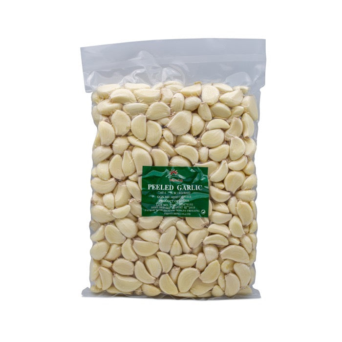 FRESH PEELED GARLIC (APPROX 1KG) 去皮大蒜  - Dispatched Monday To Thursday