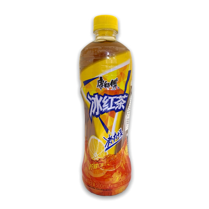 MASTER KONG ICED TEA DRINK 500ML 康師冰紅茶 檸檬飲料