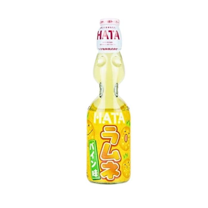 HATAKOSEN PINEAPPLE RAMUNE SODA 200ML 哈达凤梨味弹珠汽水