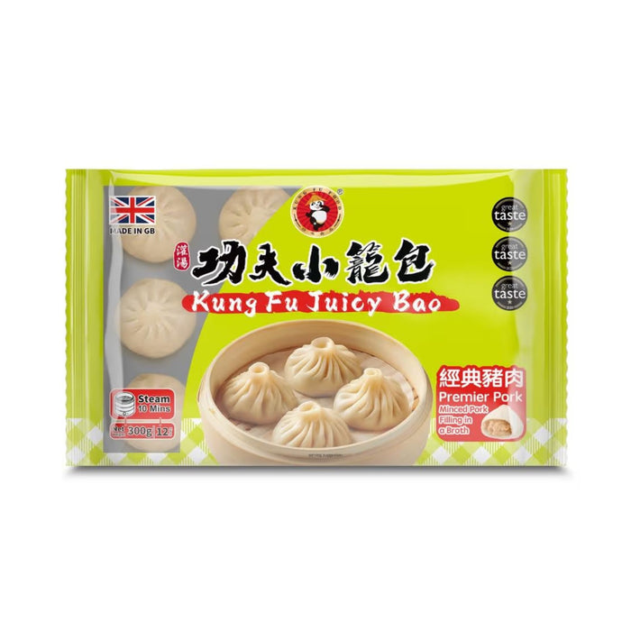 KUNG FU PREMIER PORK JUICY BAO 300G 功夫灌湯小籠包
