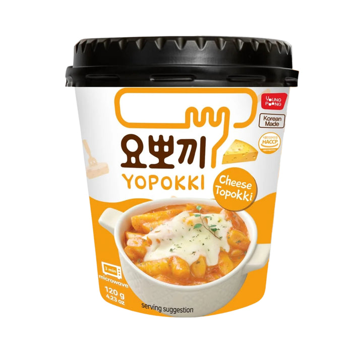 YOUNG POONG YOPOKKI CHEESE TOPOKKI CUP 120G