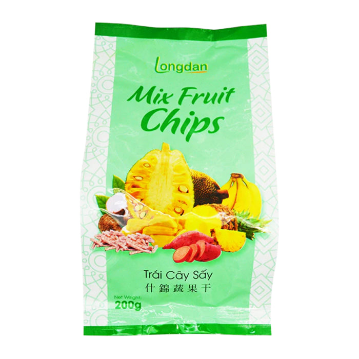 LONGDAN MIX FRUIT CHIPS 200G