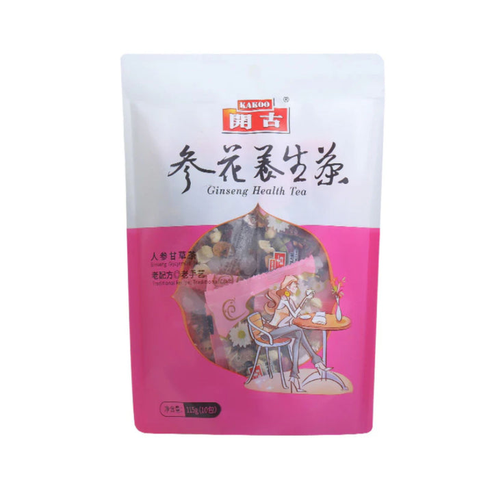KAKOO GINSENG HEALTH TEA 115G 開古參花養身茶
