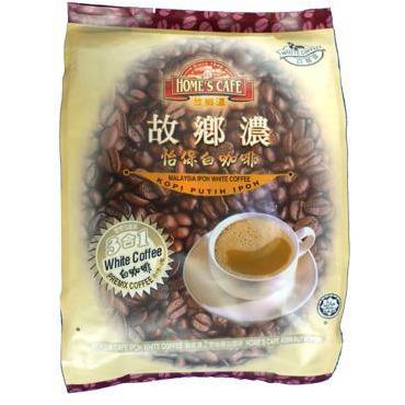 HOME'S CAFE 3 IN 1 WHITE COFFEE 40GX15 故鄉濃怡保白咖啡 3合1