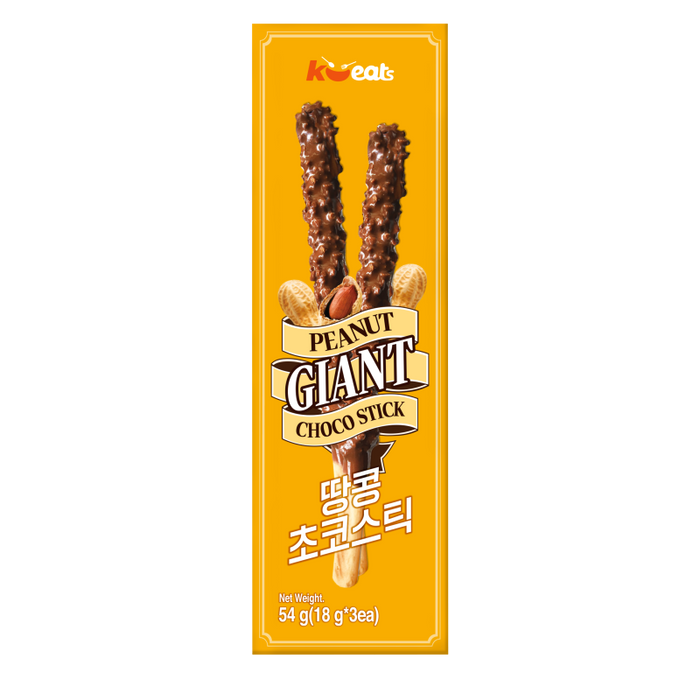 K EATS PEANUT GIANT CHOCO STICK 54G