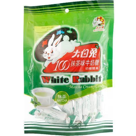 WHITE RABBIT MATCHA CREAMY CANDY 大白兔抹茶味牛奶糖