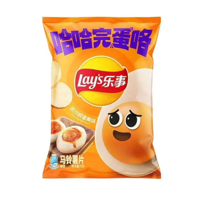 LAY'S SALTED EGG YOLK POTATO CRISPS 70G