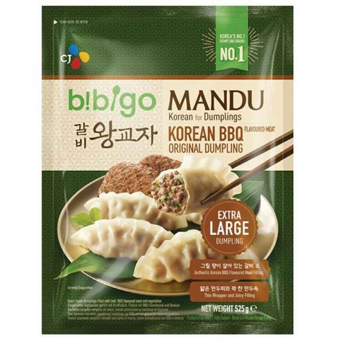 BIBIGO KOREAN BBQ MEAT DUMPLINGS 525G