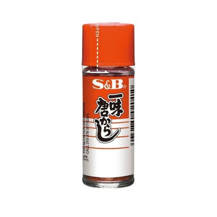 S&B ICHIMI TOGARASHI CHILLI PEPPER 15G