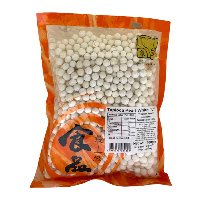 CHANG 木薯珍珠白色大號 - 400G