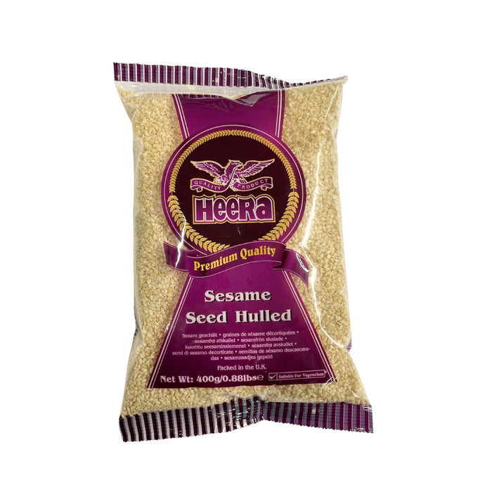 HEERA SESAME SEEDS HULLED 400G