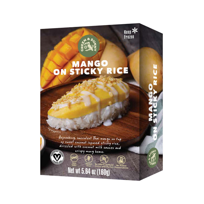 GREEN & SUNNY MANGO ON STICKY RICE 160G