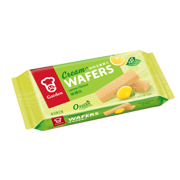 GARDEN LEMON WAFERS 200G