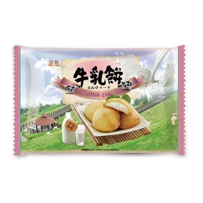 ROYAL FAMILY MILK FLAVOUR MOCHI CAKE 240G 皇族牛乳餅