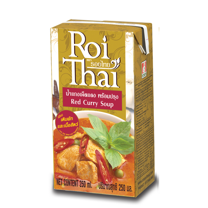 ROI THAI CURRY SOUP RED 250ML