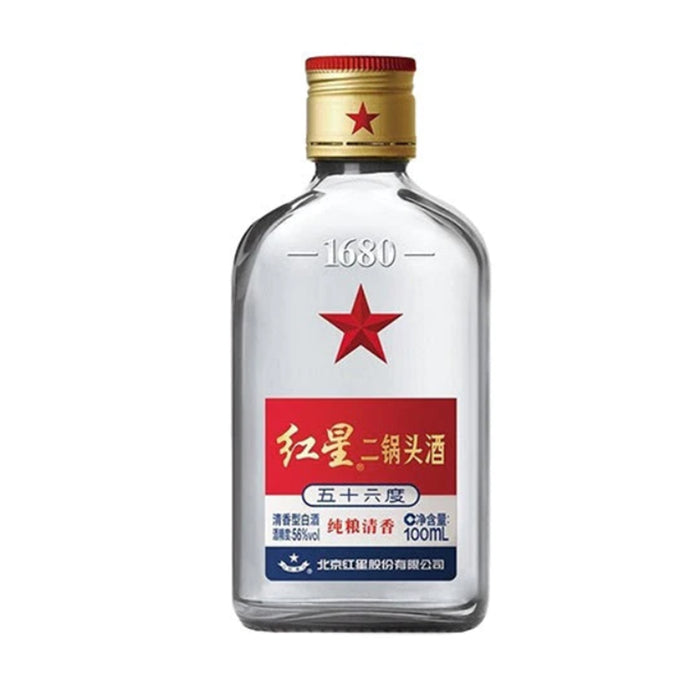 红星二锅头高粱酒 56% - 100ML 