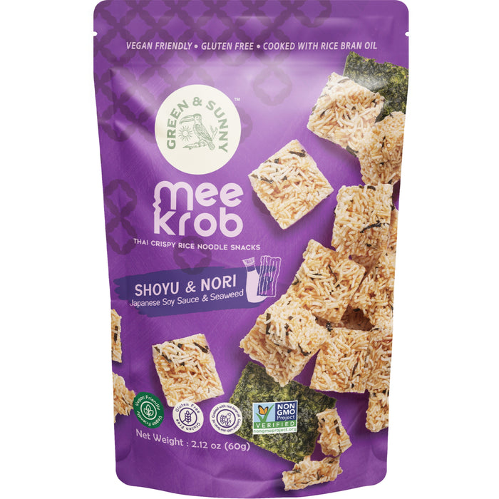 GREEN & SUNNY SHOYU & NORI MEE KROB 60G