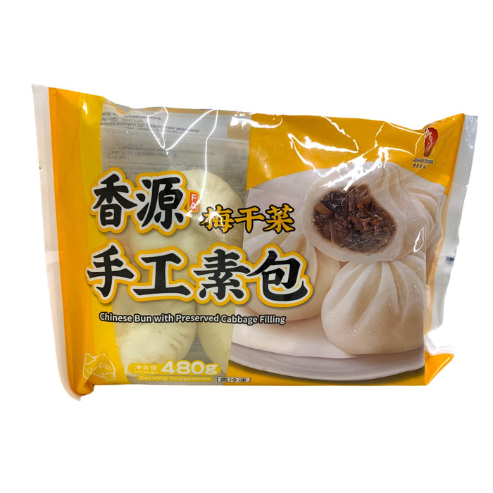 FRESH ASIA 菜心包 480G 香源手工素包
