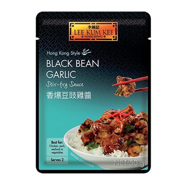 李錦記港式黑豆蒜炒醬 50G 李錦記香爆豆豉雞醬