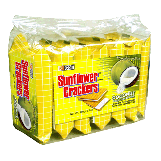 SUNFLOWER COCONUT FLAVOUR CREAM BISCUIT SANDWICH 189G