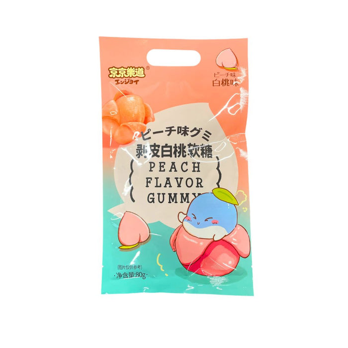 JJLD桃子口味去角質軟糖80G