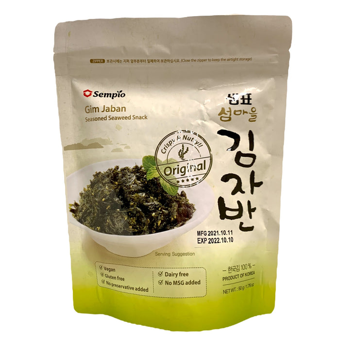 SEMPIO CRISPY SEAWEED ORIGINAL 50G
