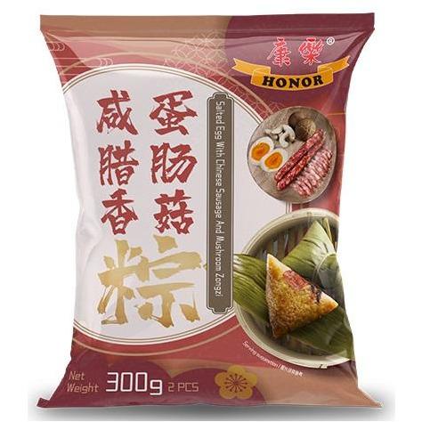 康樂粽子鹹蛋臘腸菇300G 康樂鹹蛋臘腸香菇粽