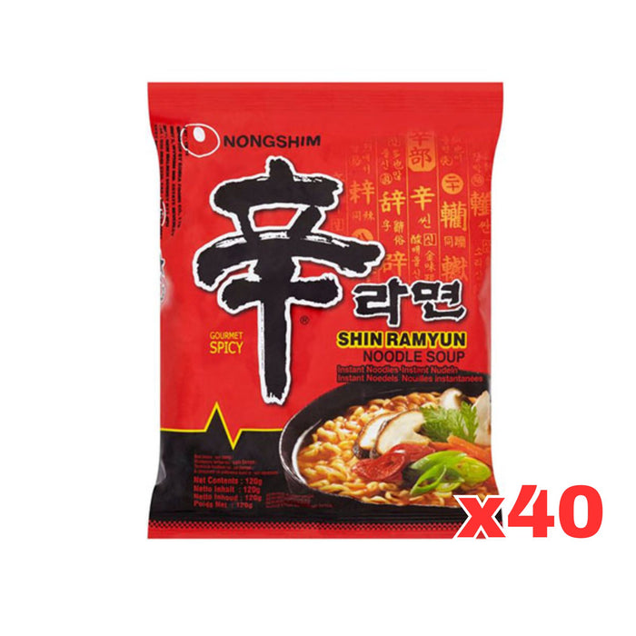 农心辛拉面, 箱 40 - 40X120G