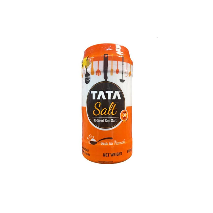 TATA IODISED SEA SALT CANNISTER 650G