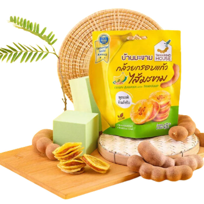 TAMARIND HOUSE CRISPY BANANA WITH TAMARIND 45G