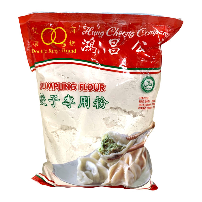 DOUBLE RING DUMPLING FLOUR - 1KG 雙環鴻昌餃子專用粉