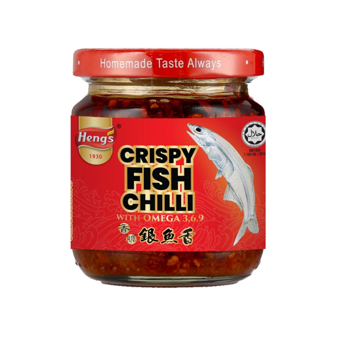 HENG'S CRISPY FISH CHILLI 180G