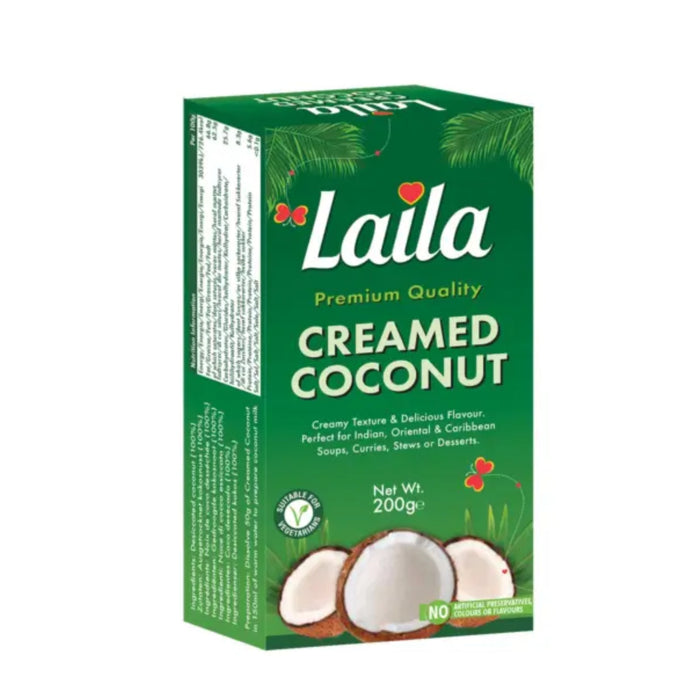 LAILA CREAMED COCONUT 200G