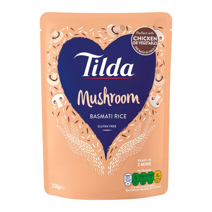 TILDA MUSHROOM RICE 250G