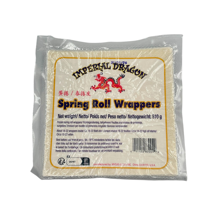 IMPERIAL DRAGON SPRING ROLL WRAPPERS 510G