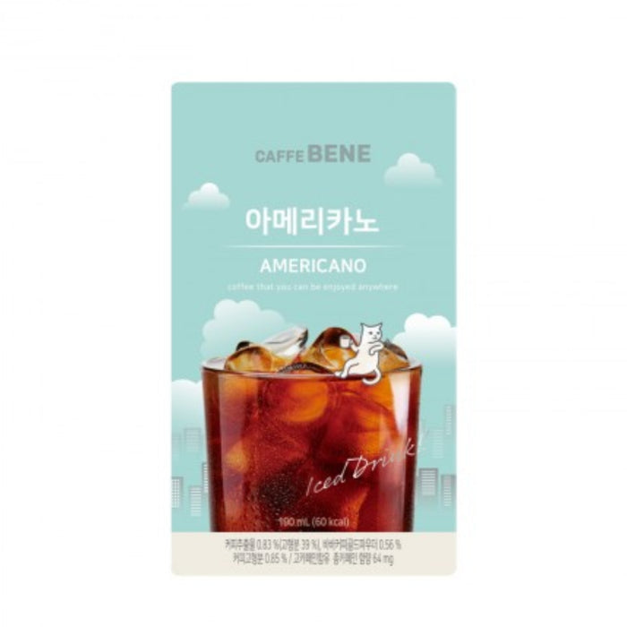 CAFFEBENE AMERICANO COFFEE POUCH 190ML