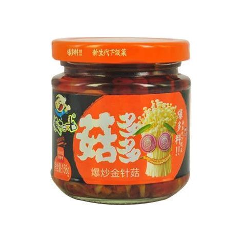 FANSAOGUANG ENOKI MUSHROOM - 158G 饭扫光菇多多