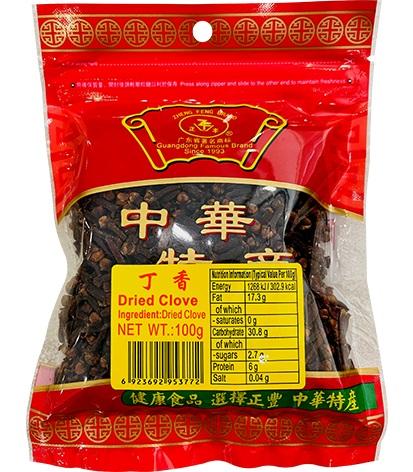 ZHENG FENG DRIED CLOVE 100G 正豐丁香