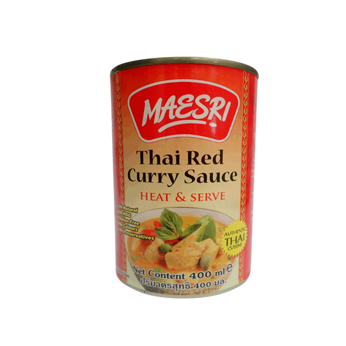 MAESRI VEGAN RED THAI CURRY SAUCE 400ML