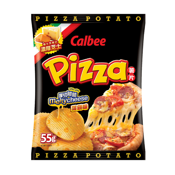 CALBEE POTATO CRISPS PIZZA - 63G