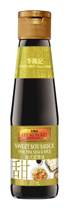 LEE KUM KEE SWEET SOY SAUCE FOR DIM SUM & RICE - 207ML 李錦記港式甜醬油