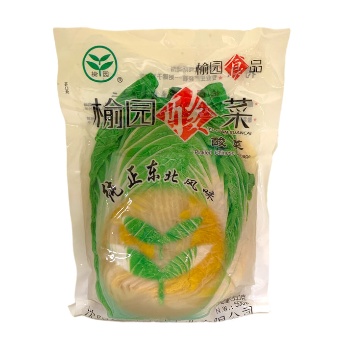 YUYUAN PRESERVED Whole VEGETABLE 500G 榆園酸菜-整棵