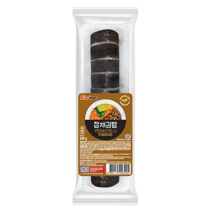 K EATS FROZEN JAPCHAE KIMBAB (VEMICELLI) - 220G