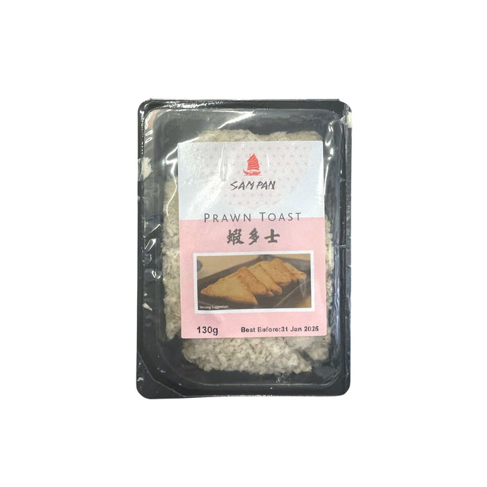 SAM PAN PRAWN TOAST 2PCS 130G 蝦多士