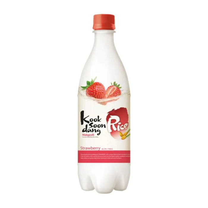 KOOKSOONDANG STRAWBERRY RICE MAKGEOLLI 3% 750ML